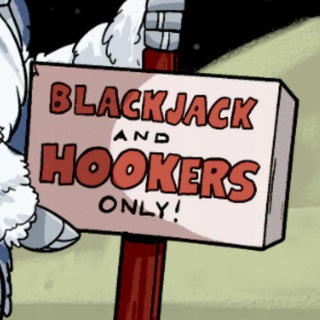Carolina Blackjack and Hookers rules